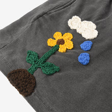 Load image into Gallery viewer, Crochet Flower Short
