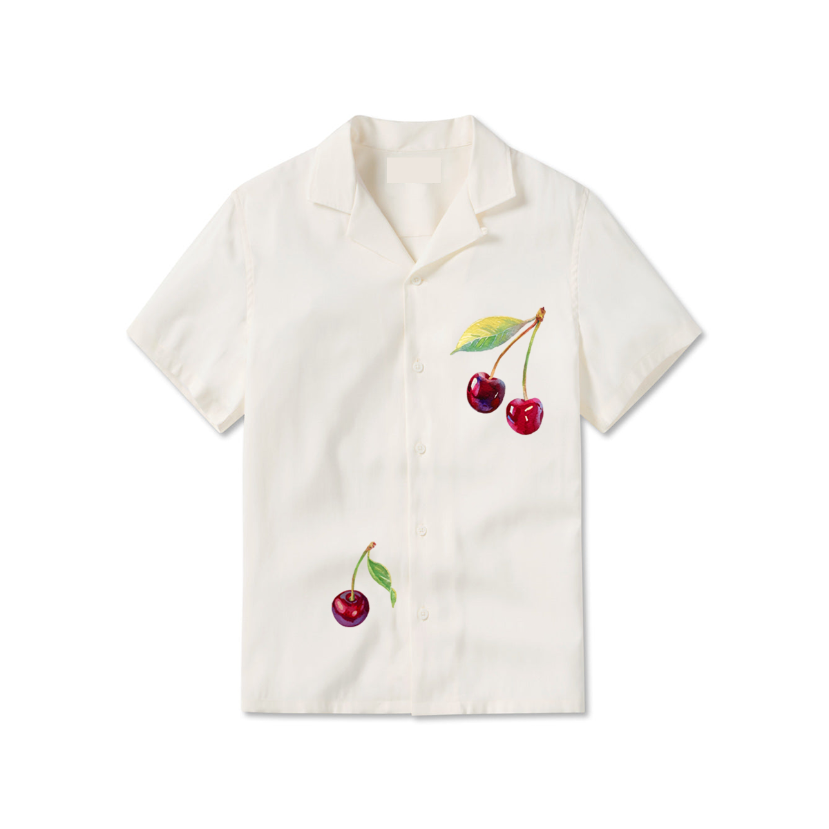 Cherry Collared Camp Shirt – Flower Child Studios